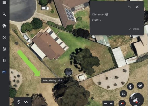 Measuring Your Lawn Area Using Google Earth MyhomeTURF   Google Earth PC 2560 X 1831 Px3 600x429 