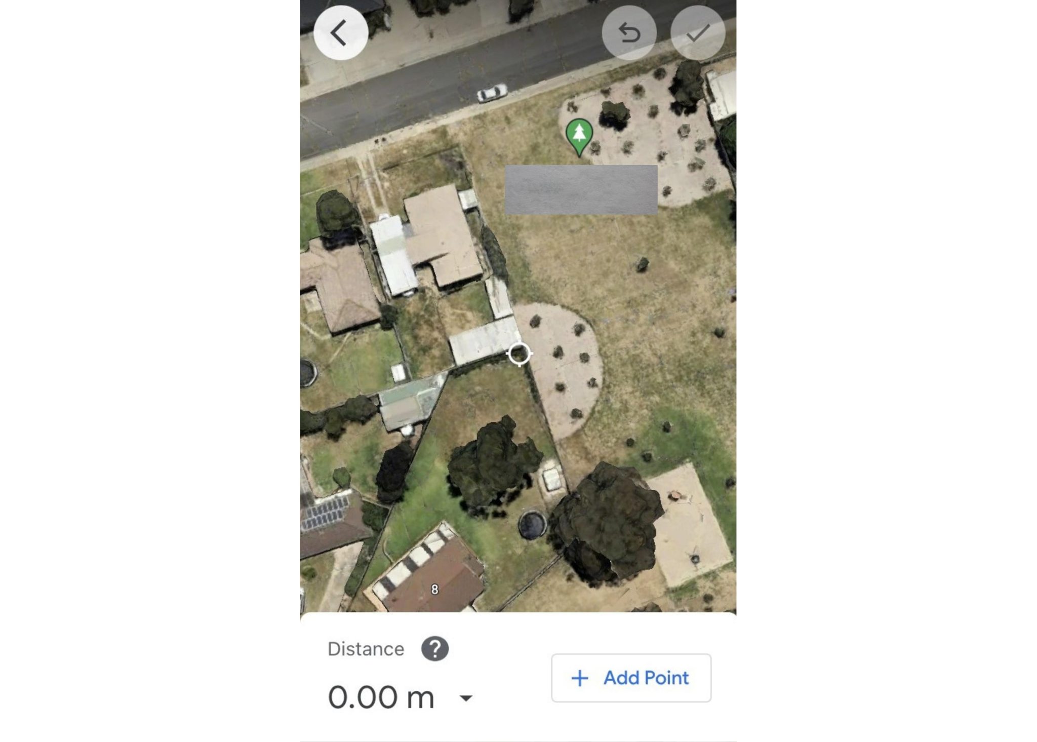 Measuring Your Lawn Area Using Google Earth MyhomeTURF   Google Earth Phone4 2048x1465 